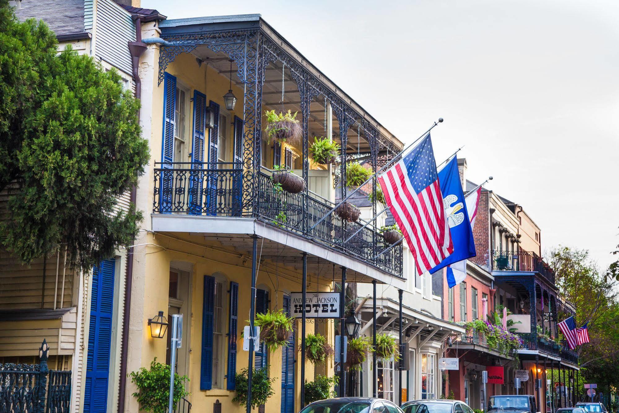 Andrew Jackson Hotel French Quarter New Orleans Exteriér fotografie