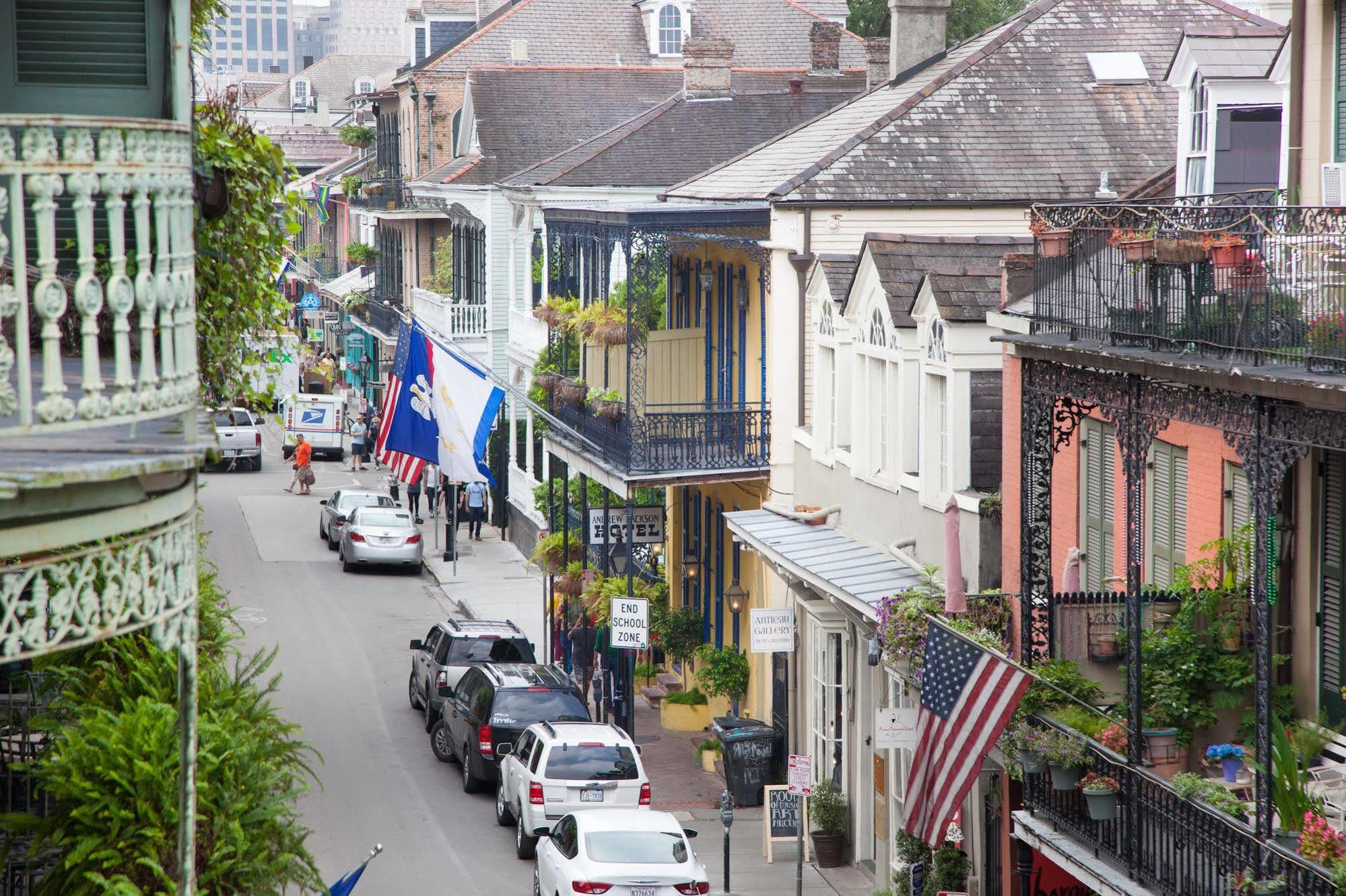 Andrew Jackson Hotel French Quarter New Orleans Exteriér fotografie